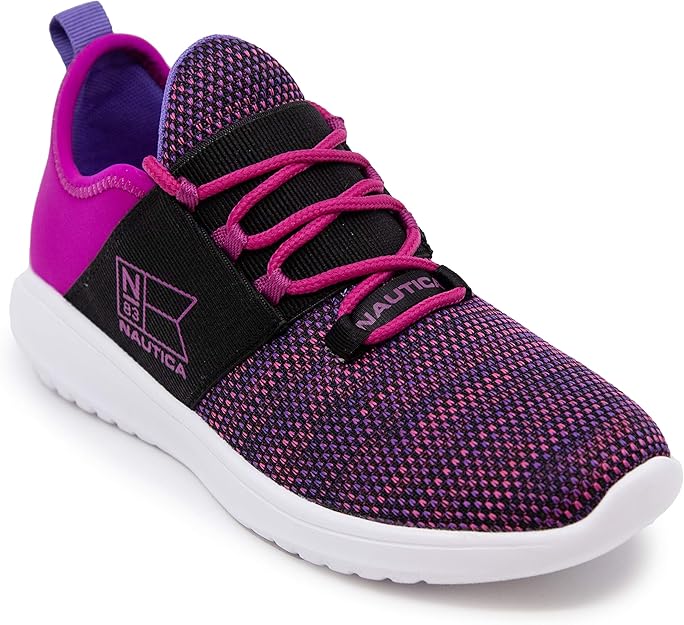 Nautica Women Fashion Sneaker LaceUp Jogger Running Shoe