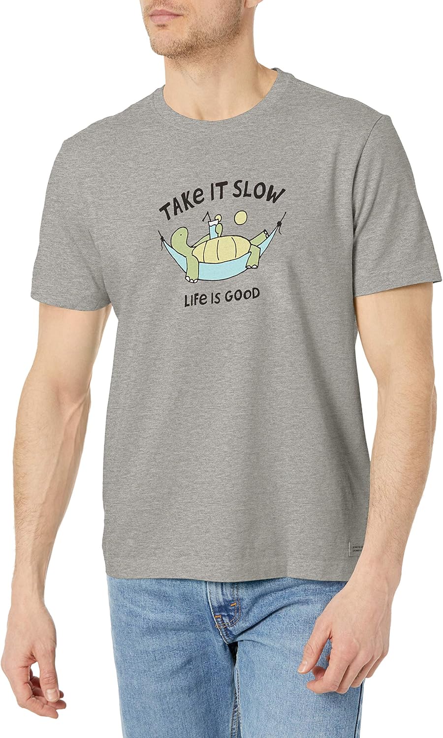 Life Is Good Men's Mens Crusher Graphic TShirt Shirt Amazon.co.uk