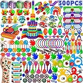 Nicknack Kids Party Bag Fillers - 300PCS Assortment Small Toys for Girls & Boys Birthday Party Favors