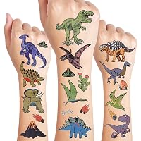 Temporäre Tattoos Für Kinder – Dinos & Fahrzeuge, 190 Sticker