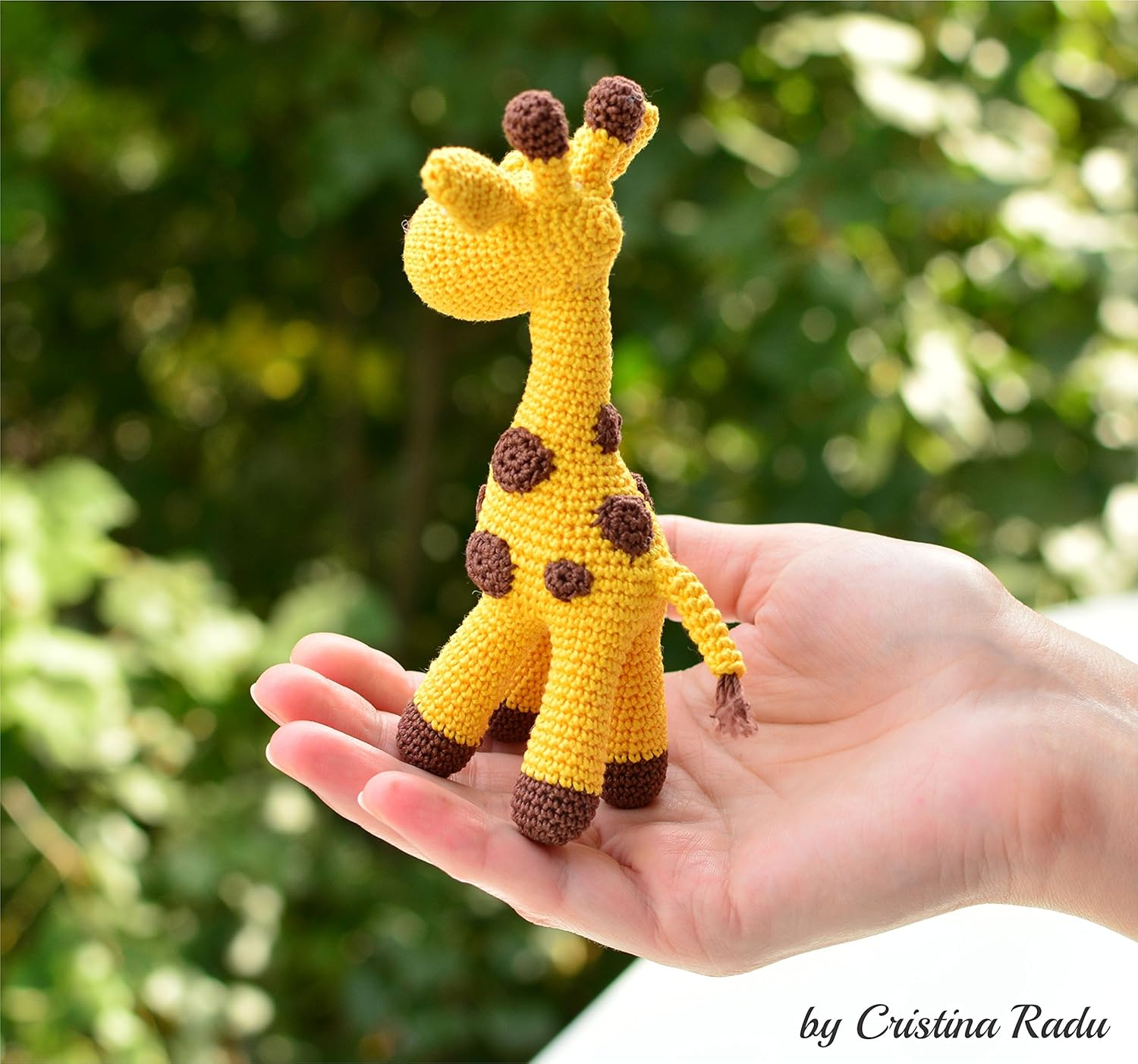Kuscheltiere Geschenk Giraffe Plusch Gelbes Tier Afrikanische Safari Pluschfiguren Kuscheltiere Handmade Produkte