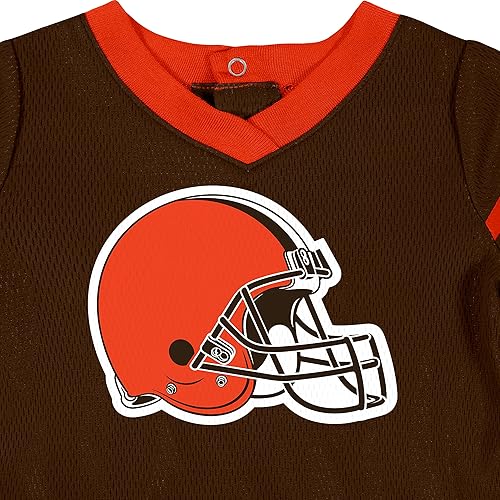 NFL baby girls Team Jersey and Diaper Cover Dress, Team Color,