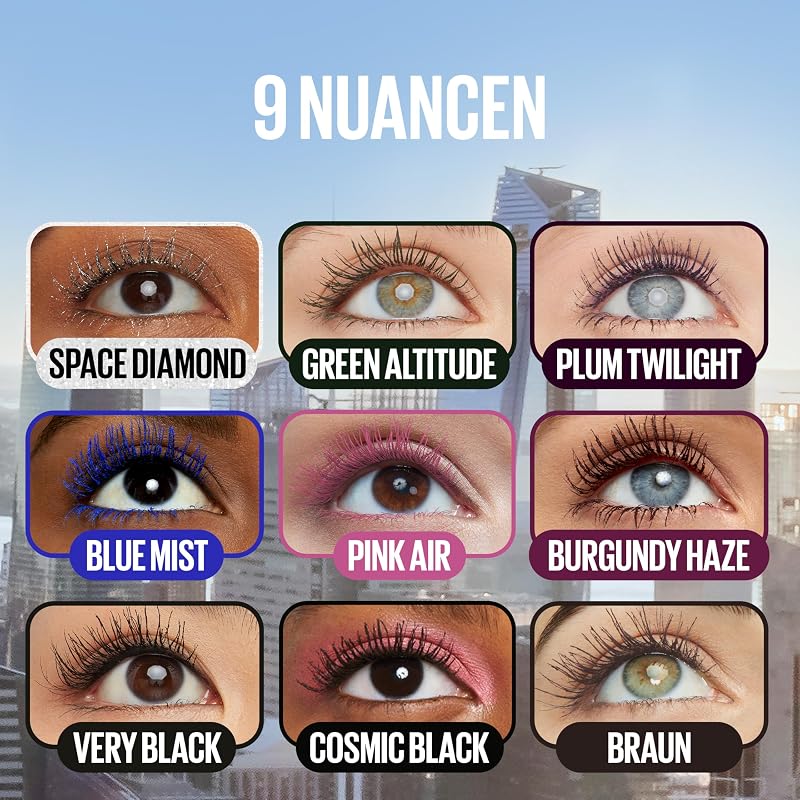 New York Sky High Mascara Space Diamond, extreme Länge, 7,2 ml