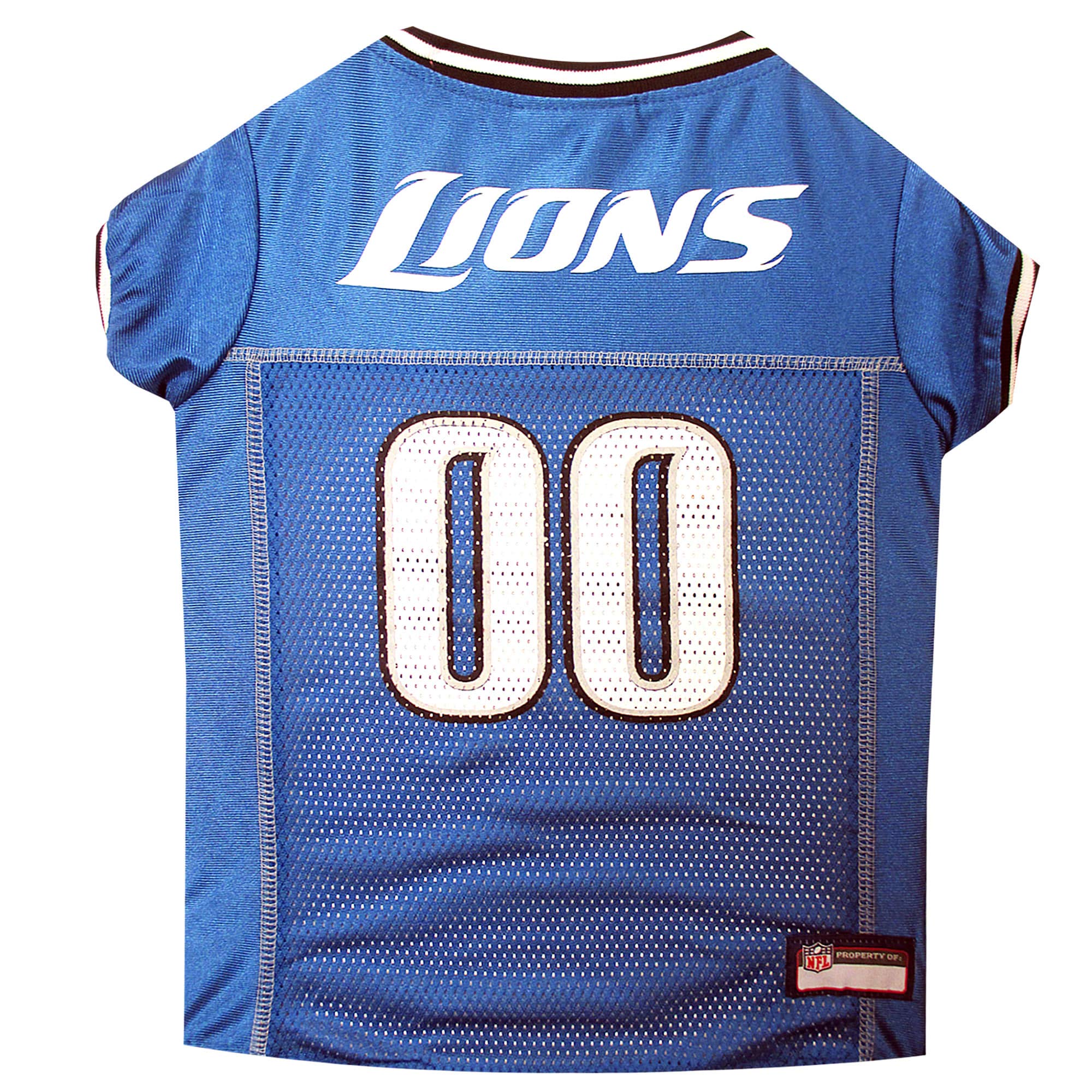 NFL DET-4006-SM DETROIT LIONS DOG Jersey, Small