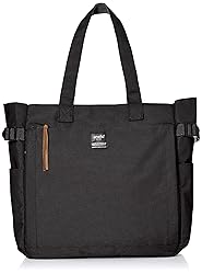 anello(アネロ) 10 Pocket Tote Bag, Black
