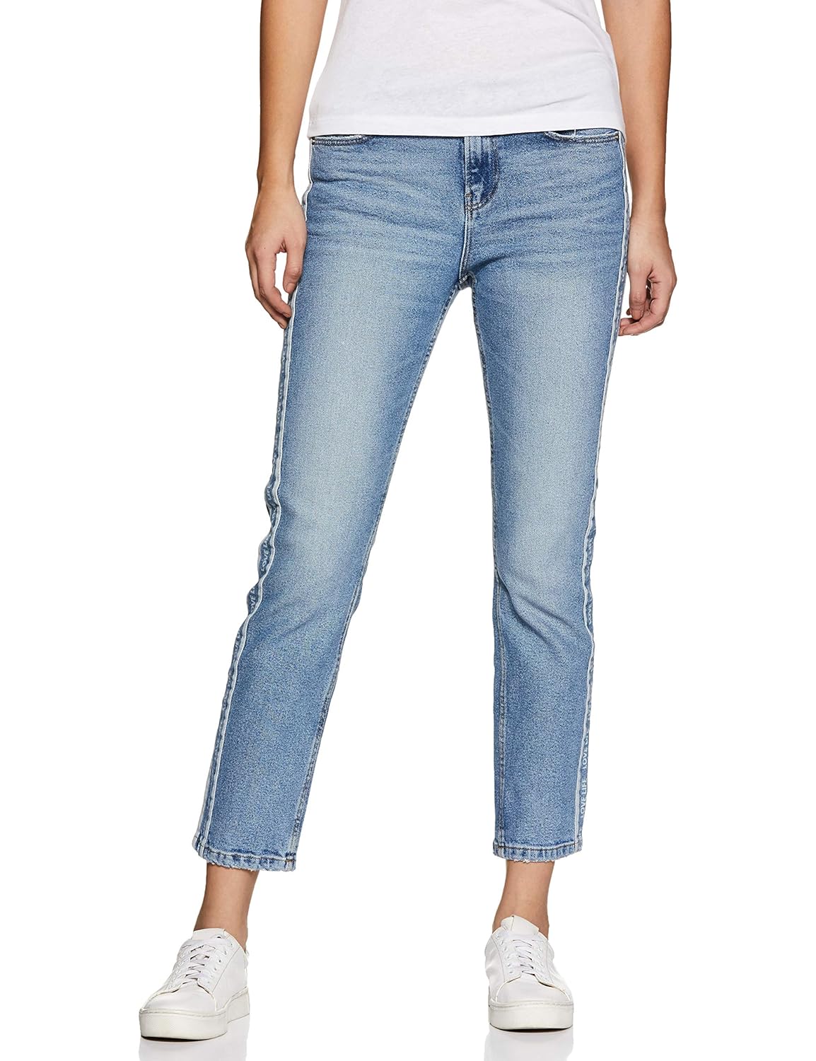 Buy Marks & Spencer Women's Straight fit Jeans Regular at Amazon.in