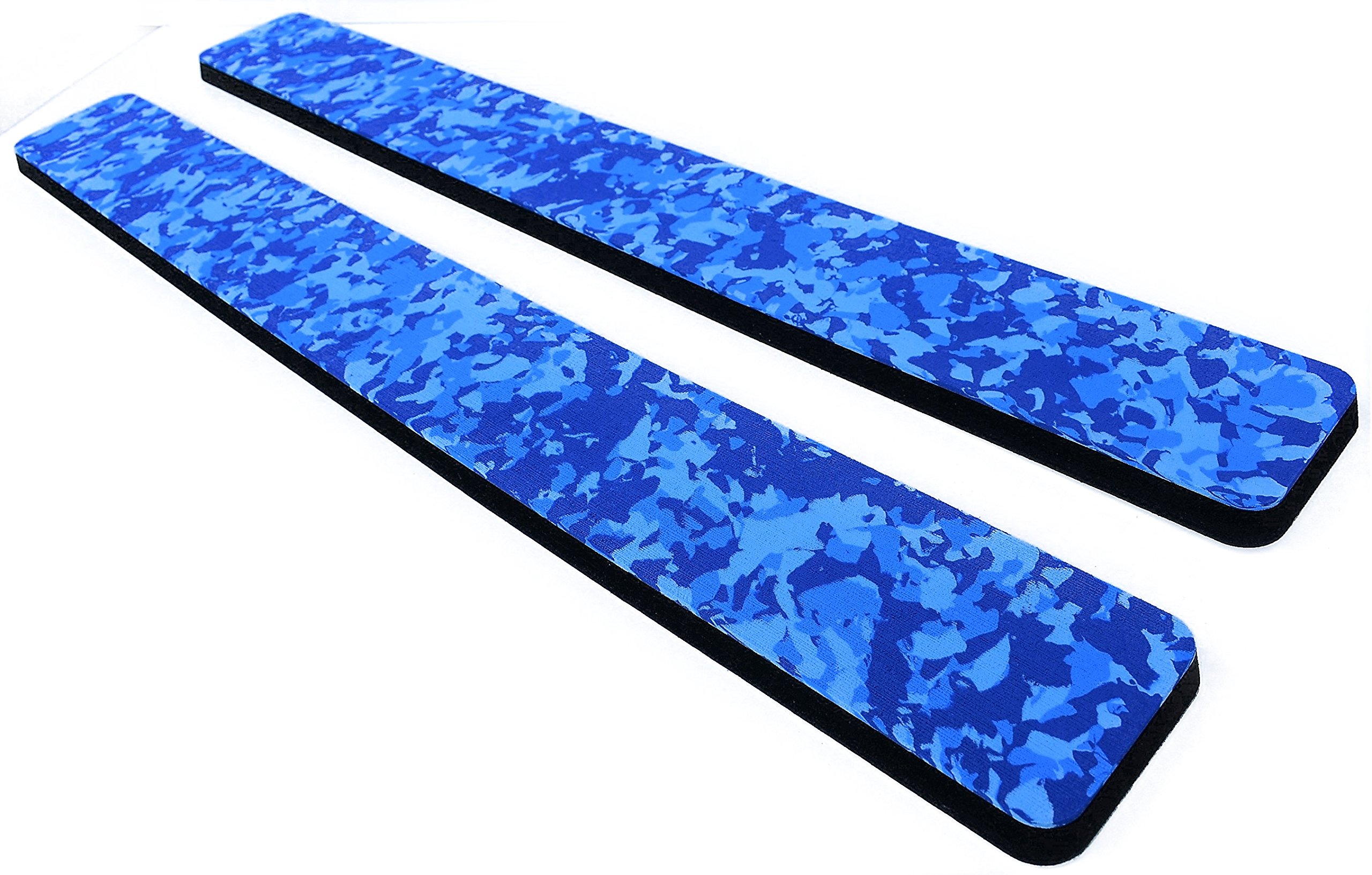 Marine Mat Coaming Bolster Set (21mm Thick) by (Ocean Camo Over Black