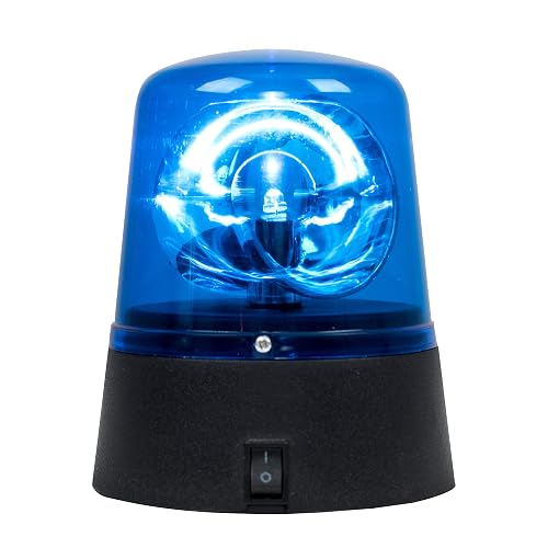 12V Amber Rotating Beacon Light - Magnetic Base, Cigarette Lighter Plug, 55W LED For Car Breakdown & Recovery