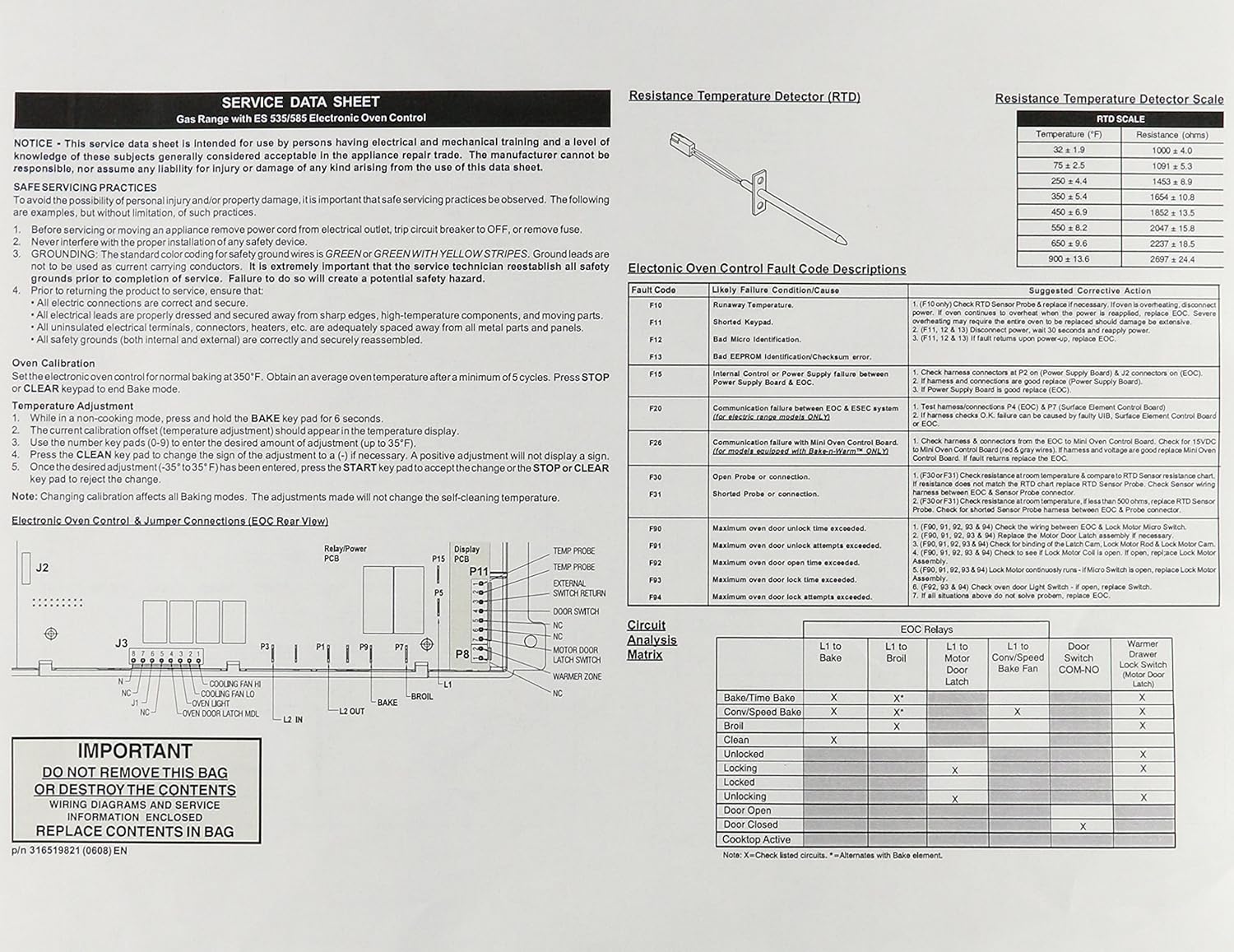 Manual For Frigidaire Stove