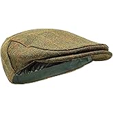Borges & Scott Woodsman Flat Cap - Fully Waterproof – Yorkshire Tweed – 100% Wool Outer