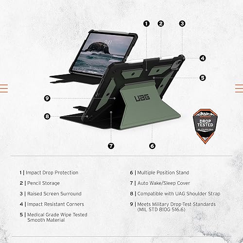 URBAN ARMOR GEAR UAG Designed for iPad Air inch Case iPad 5th