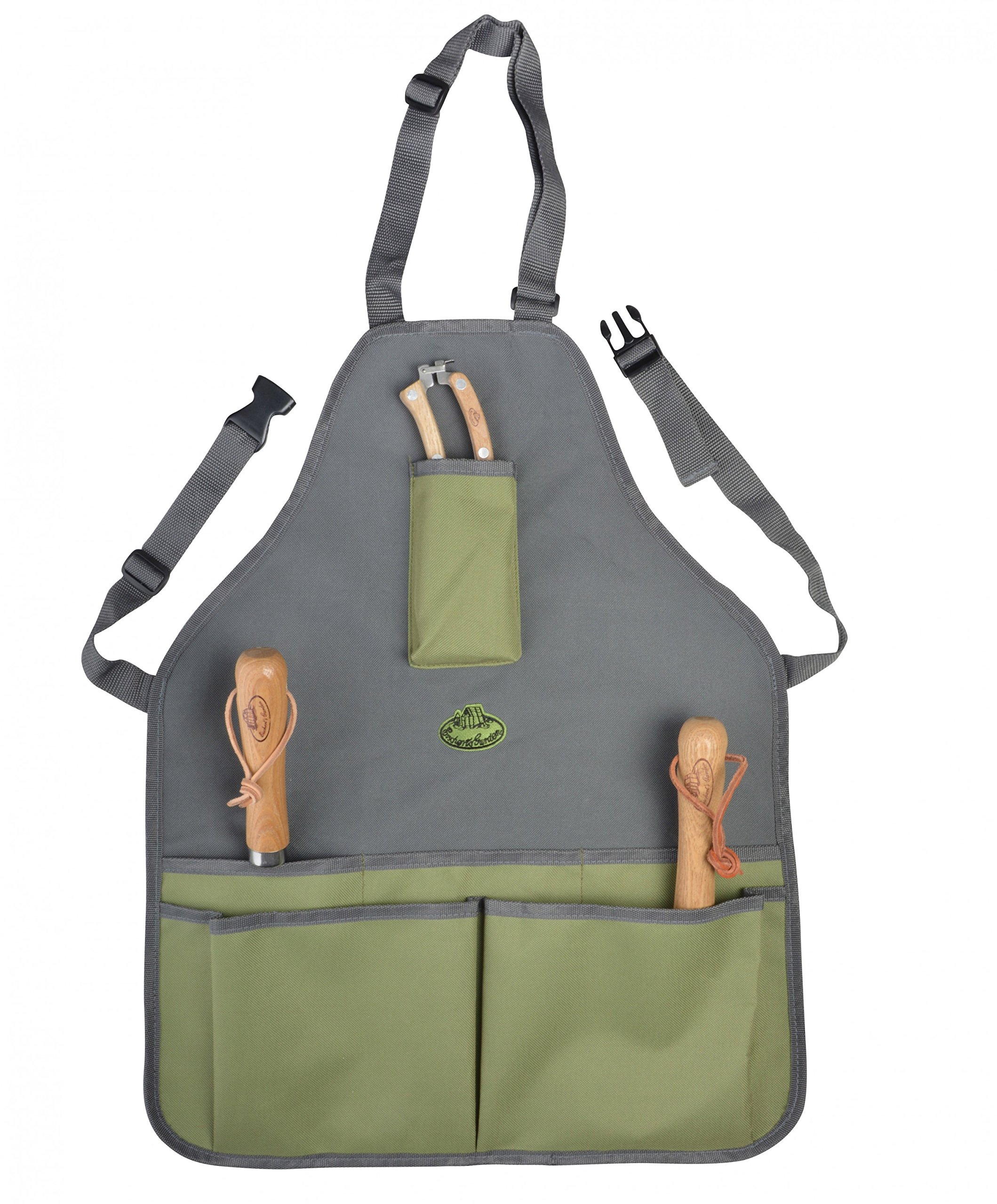 Fallen Fruits Garden Tool Apron - Grey, GT86