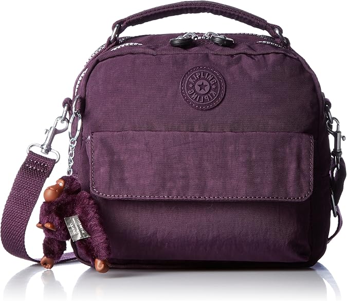 Amazon [キプリング] ミニバッグ Amazon公式 正規品 CANDY 3wAYバッグ プラムパープル KIPLING