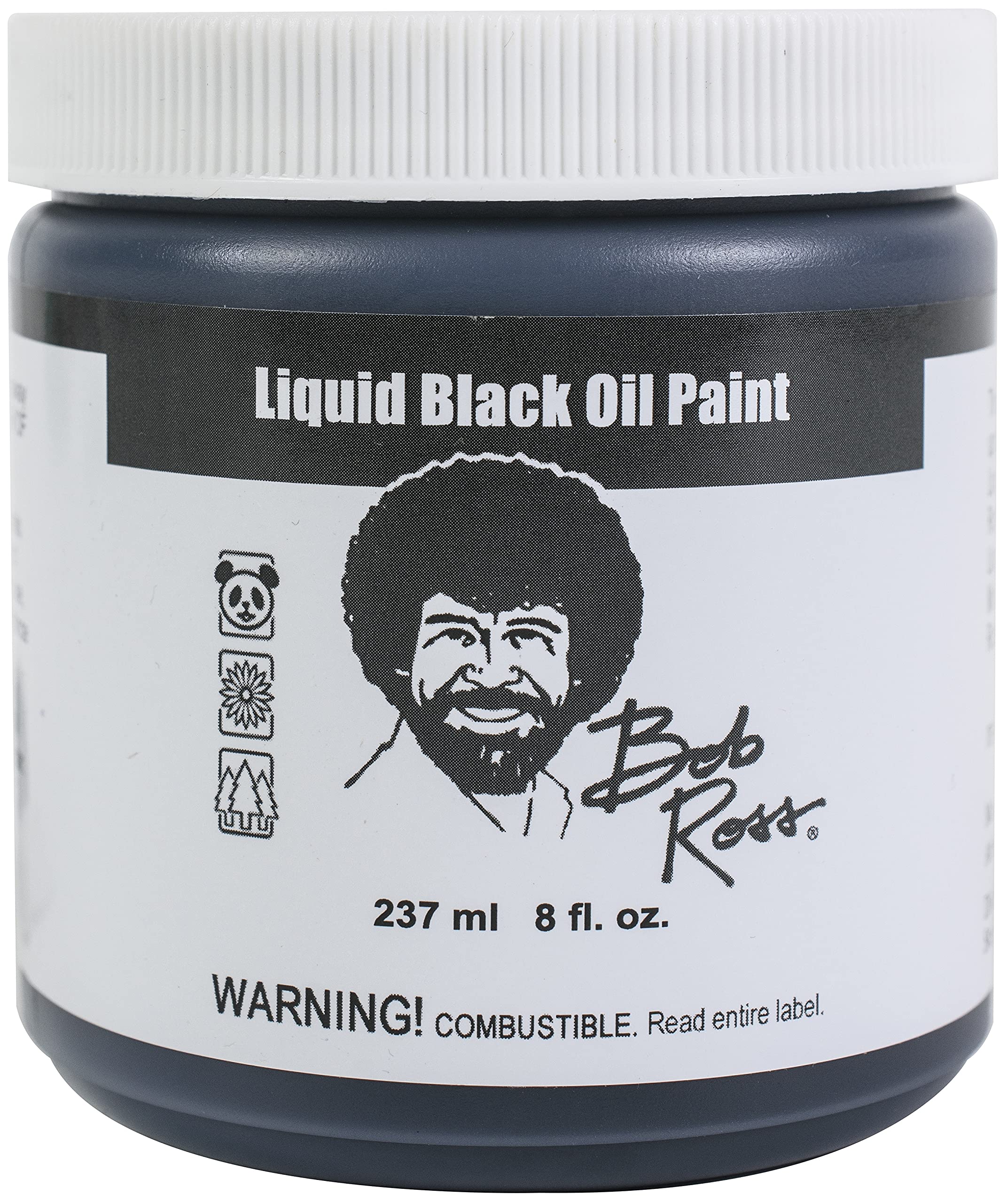 Bob Ross Liquid Black 250Ml-Black