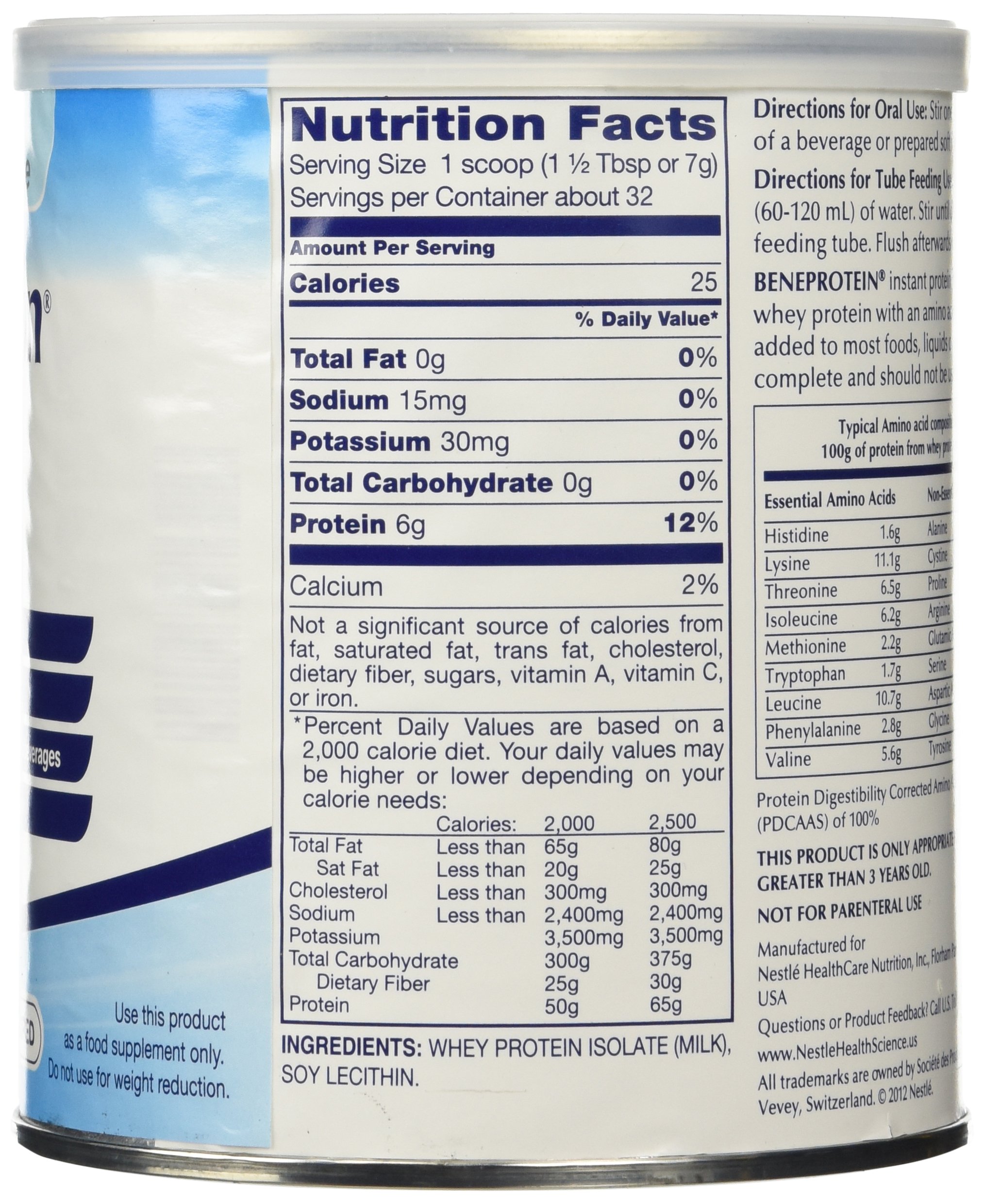 Resource Beneprotein Powder 8oz Can by Nestle Nutritional Buy Online