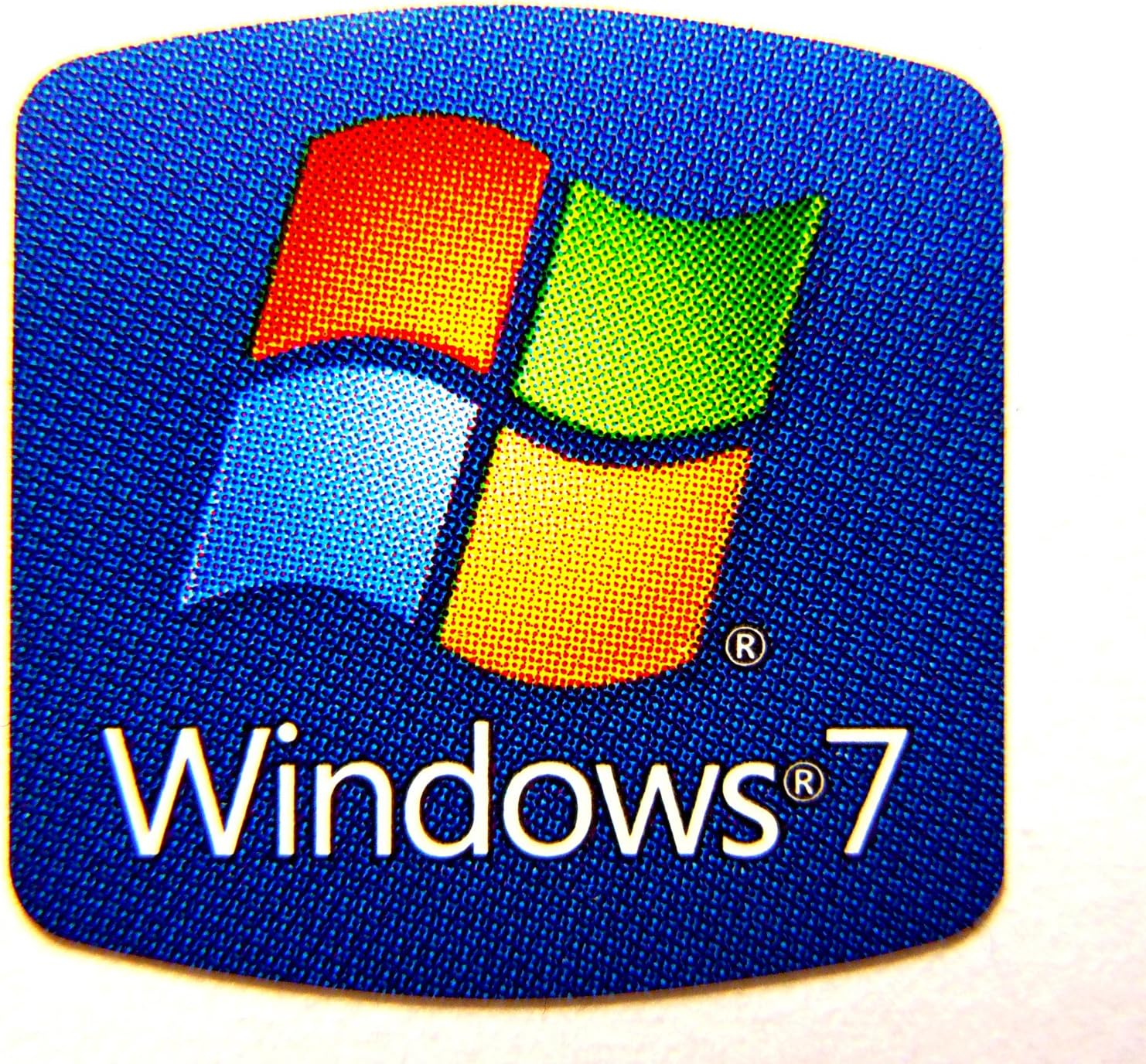 Amazon 元microsoft Windows 7ステッカー18 X 18 Mm 196 外装 エアロパーツ 車 バイク