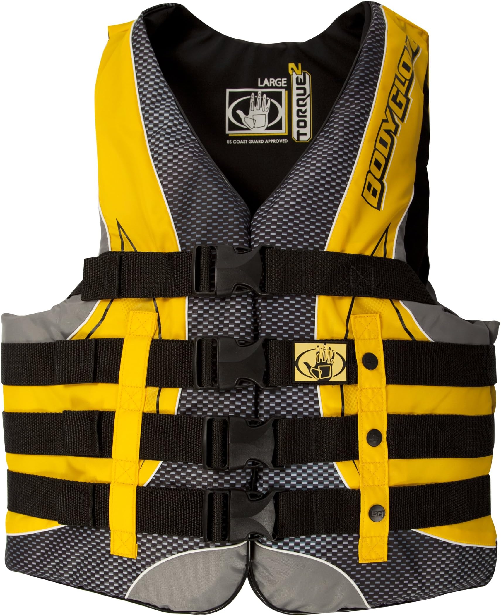 Body Glove Men's US Coast Guard Approved Type III Torque 2 Nylon PFD Life Vest
