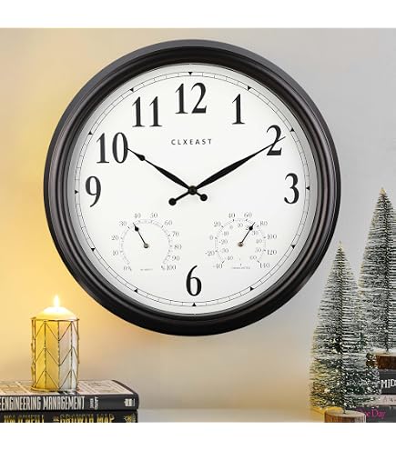Amazon.com: Clockswise Non-Ticking Quartz Wall Clock with