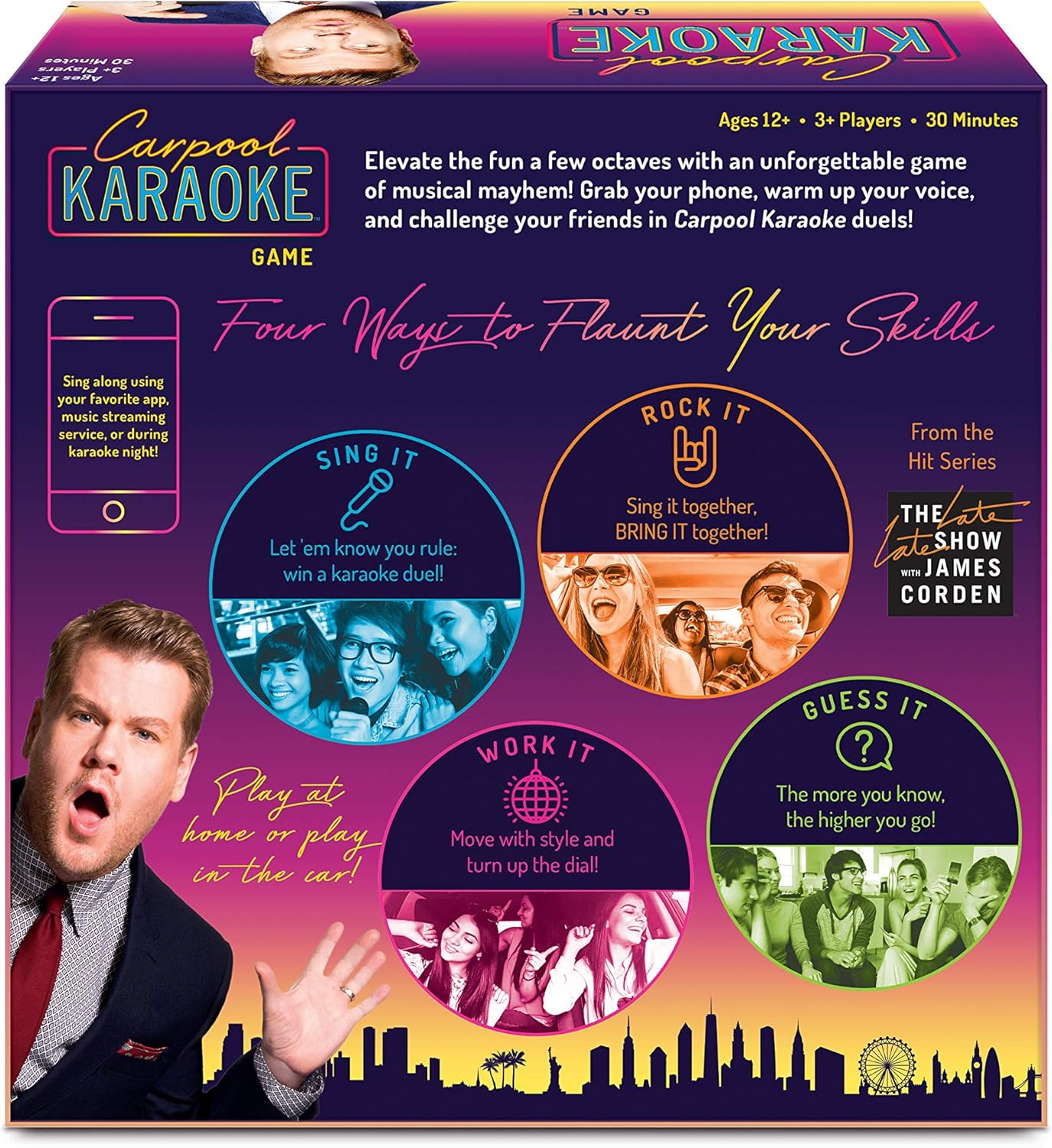 Amazon Com Carpool Karaoke Game Toys Games