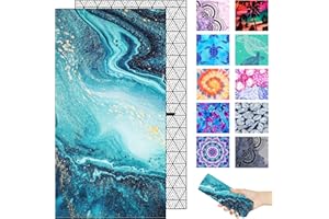 MARGELIFE Microfiber Quick Dry Beach Towel – Lightweight Sand Free Oversized Large Towel Accessories Travel Must Have Swim Pool Yoga Camping Gear Summer Cruise Ship Compact Sandproof Item Gift Starry Sky