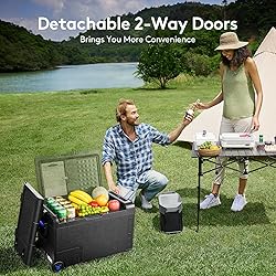 BODEGACOOLER 12 Volt Car Refrigerator, Portable