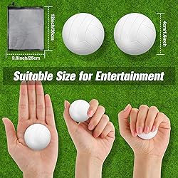 100 Pcs 1.6 Inch Mini Volleyball Stress Balls Bulk