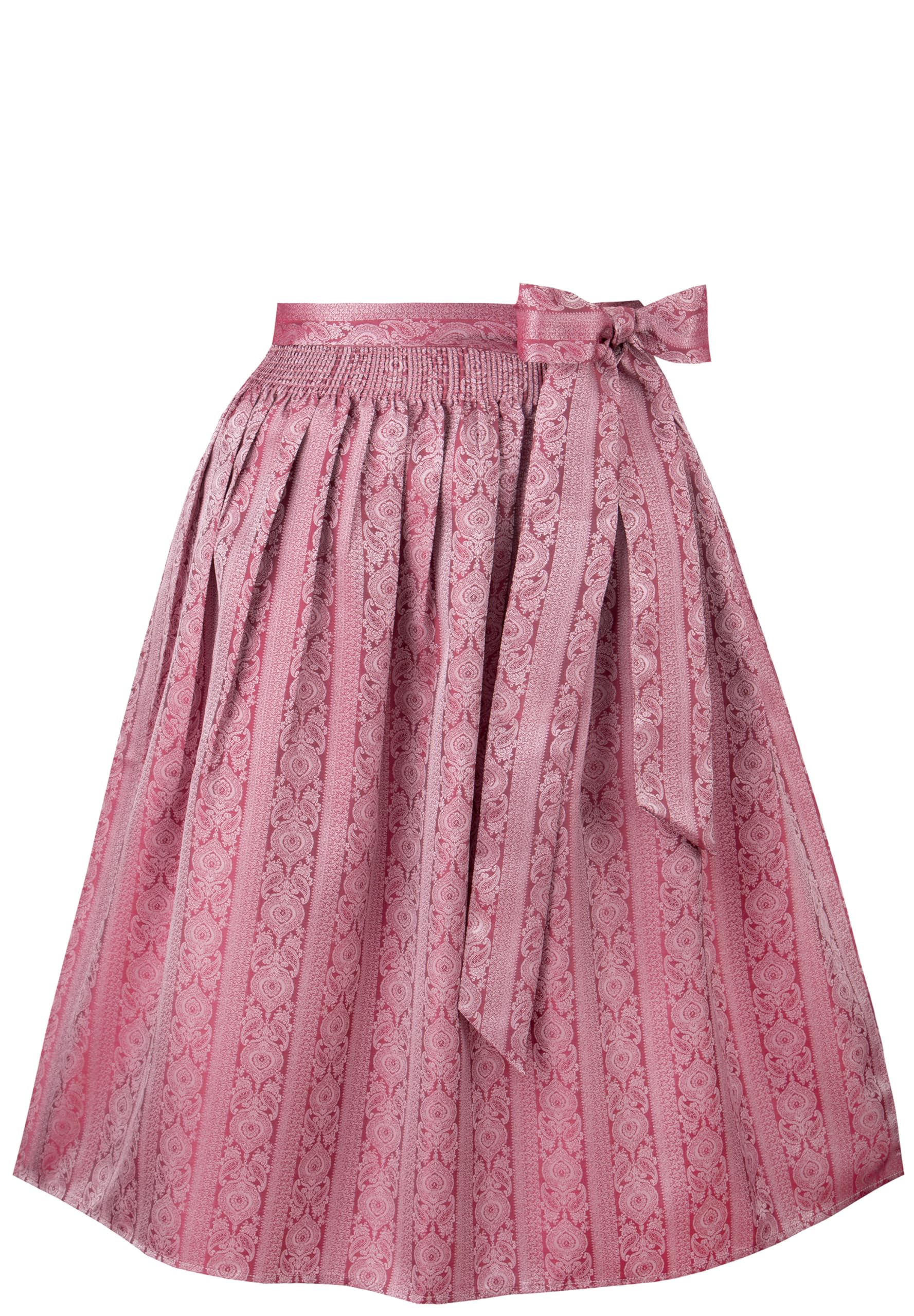 Stockerpoint Corinna Women's Midi Dirndl Apron, Rose, 14-18