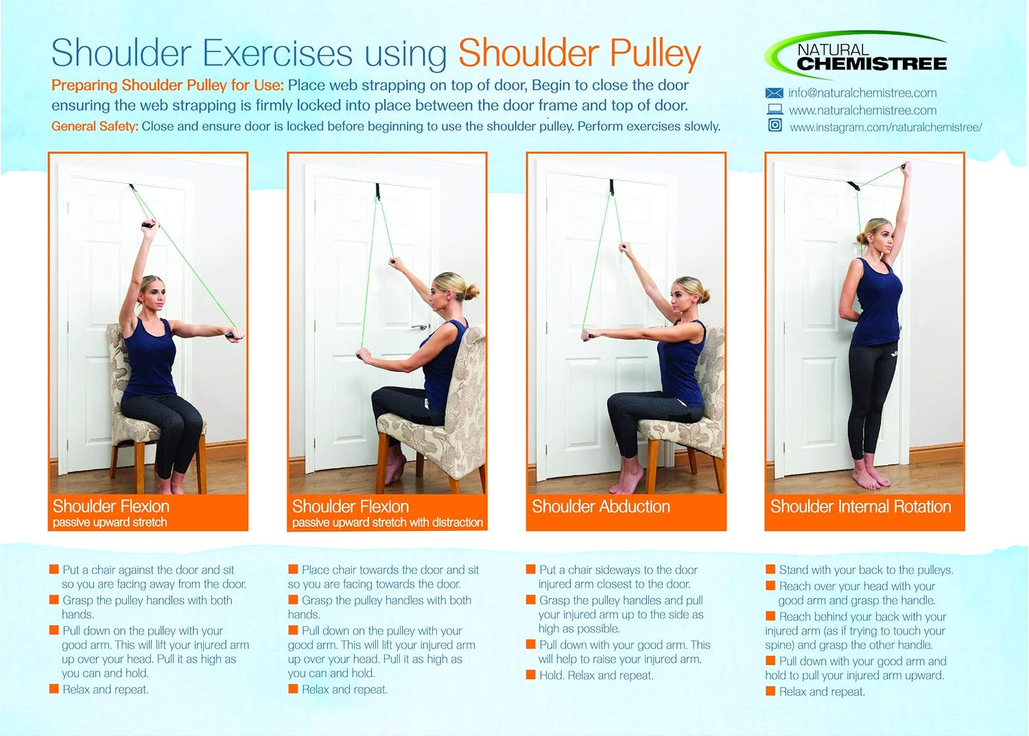 over the door shoulder pulley exercises