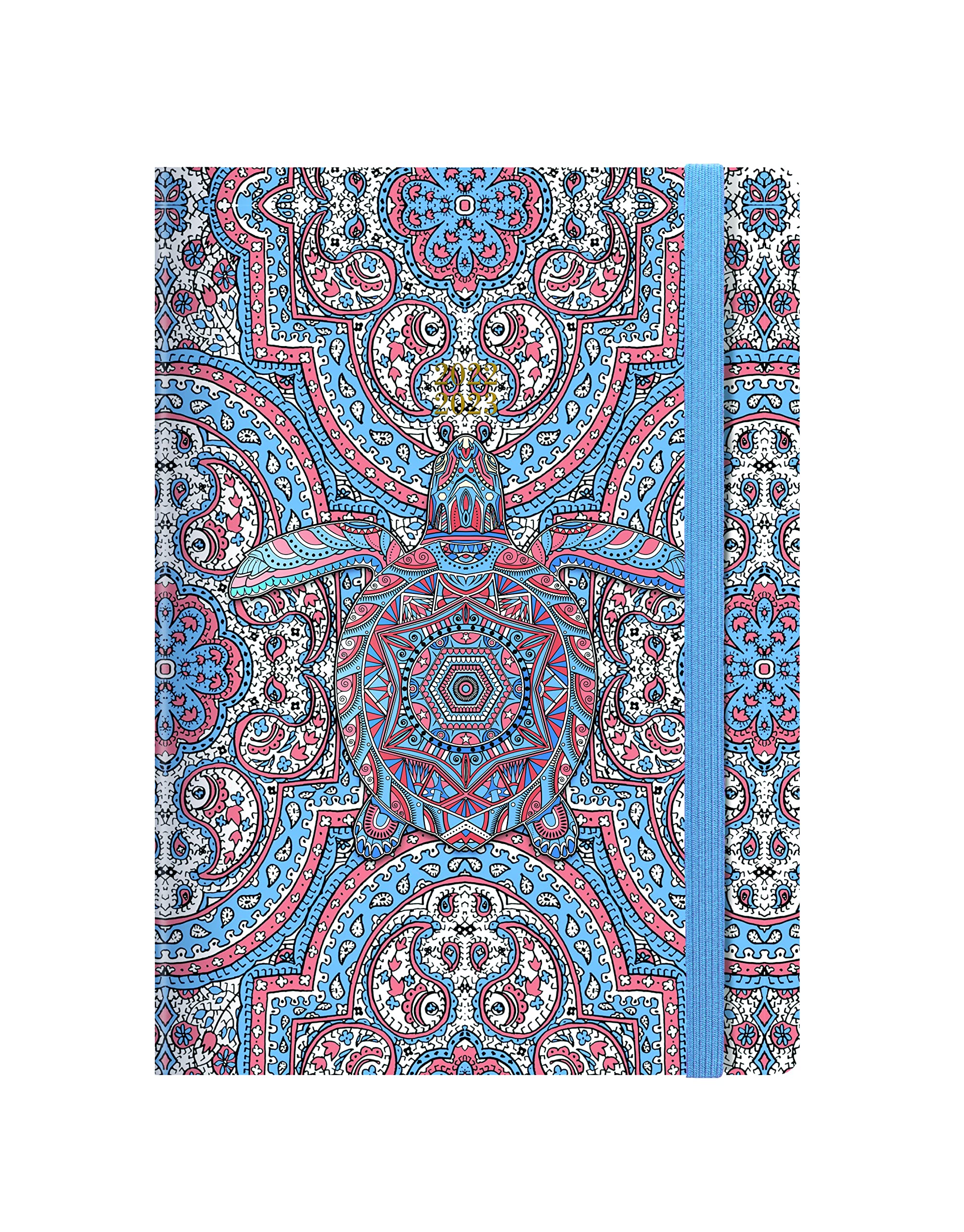 Letts of London Paisley A5 Academic 22.23 Week to View Diary - Turtle (23-031132)