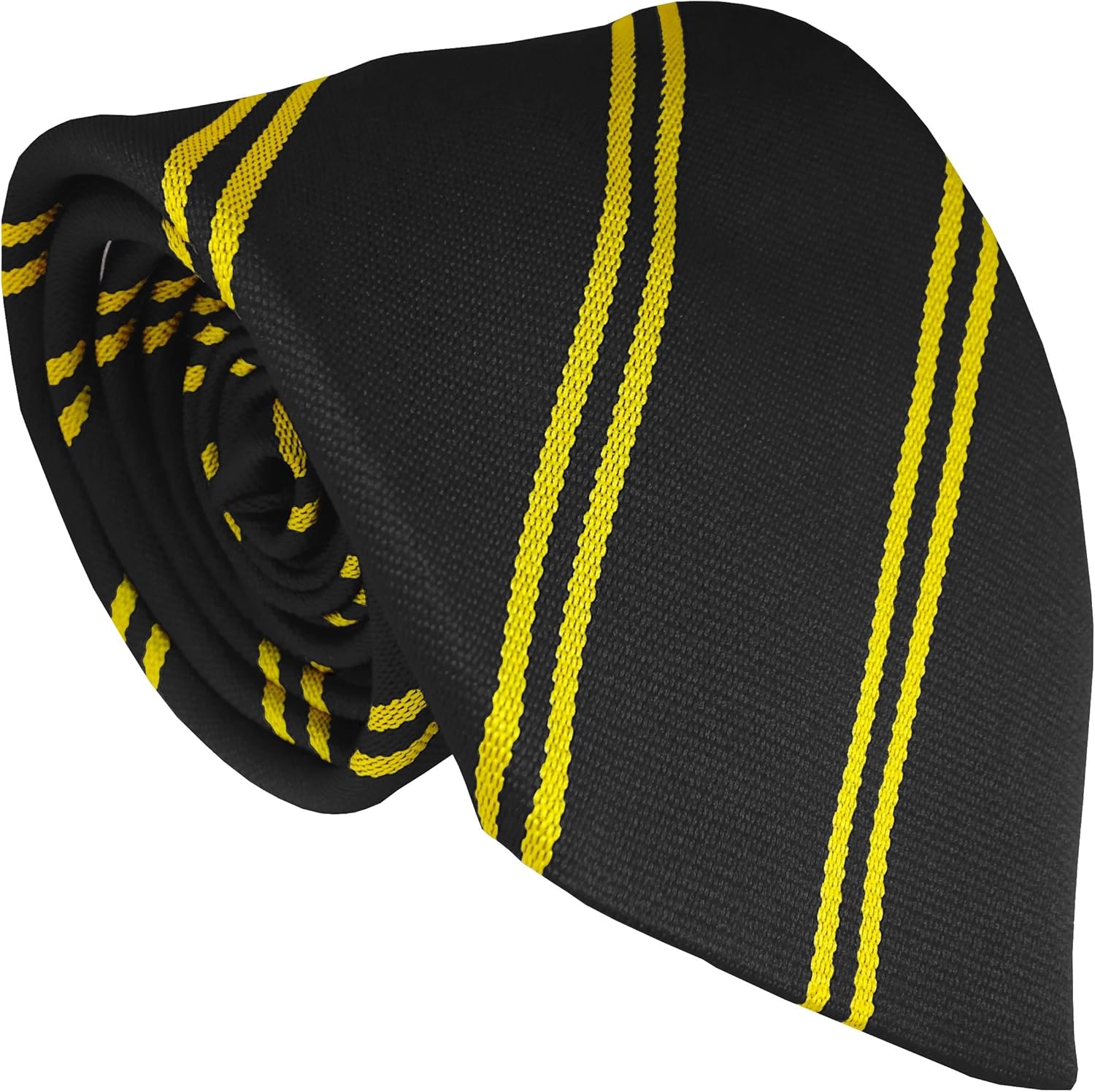 School Ties (14 Double Stripe Variations) (Black & Gold) Amazon.co.uk