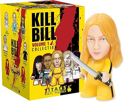 Amazon Com Kill Bill Volume 1 Titans Random Mini Figure Toys Games