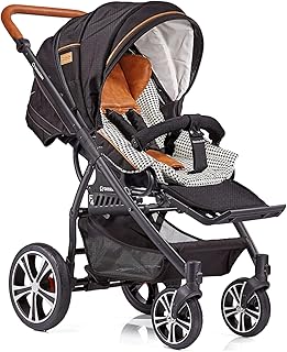 Gesslein 104100131864878 F4 Air Kunstledergriff cognac inklusive C3 Babywanne, mehrfarbig