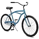 Critical Cycles by Westridge Chatham Men's Single Speed Beach Cruiser, 18"/One Size, Pacific Blue