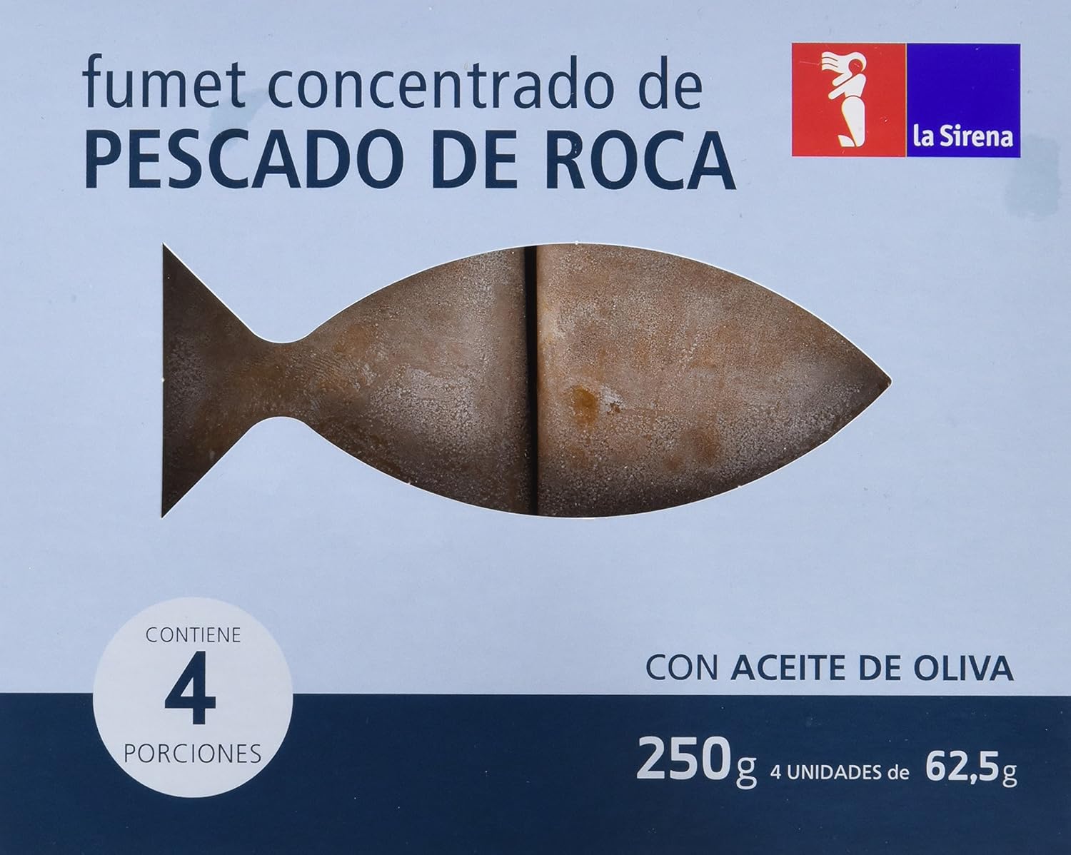 La Sirena -Fumet De Pescado De Roca 250 gr: Amazon.es ...