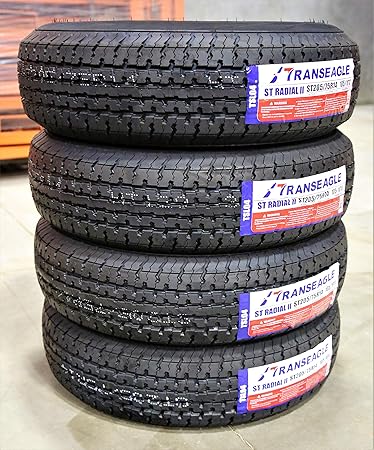 2 New Premium Cargo Max St5 75r15 D 8 Ply Steel Belted Radial Trailer Tires
