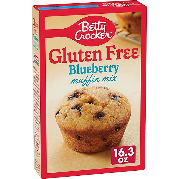 BETTY CROCKER GLUTEN FREE MUFFIN MIX, BLUEBERRY, 16.3 OZ