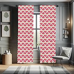 Lunarable Watermelon Curtains, Watermelons Retro