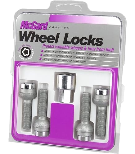 Mcgard タイヤロック 鍵2つ Amazon.com: McGard 27222 Chrome Bolt Style Cone Seat Wheel Locks