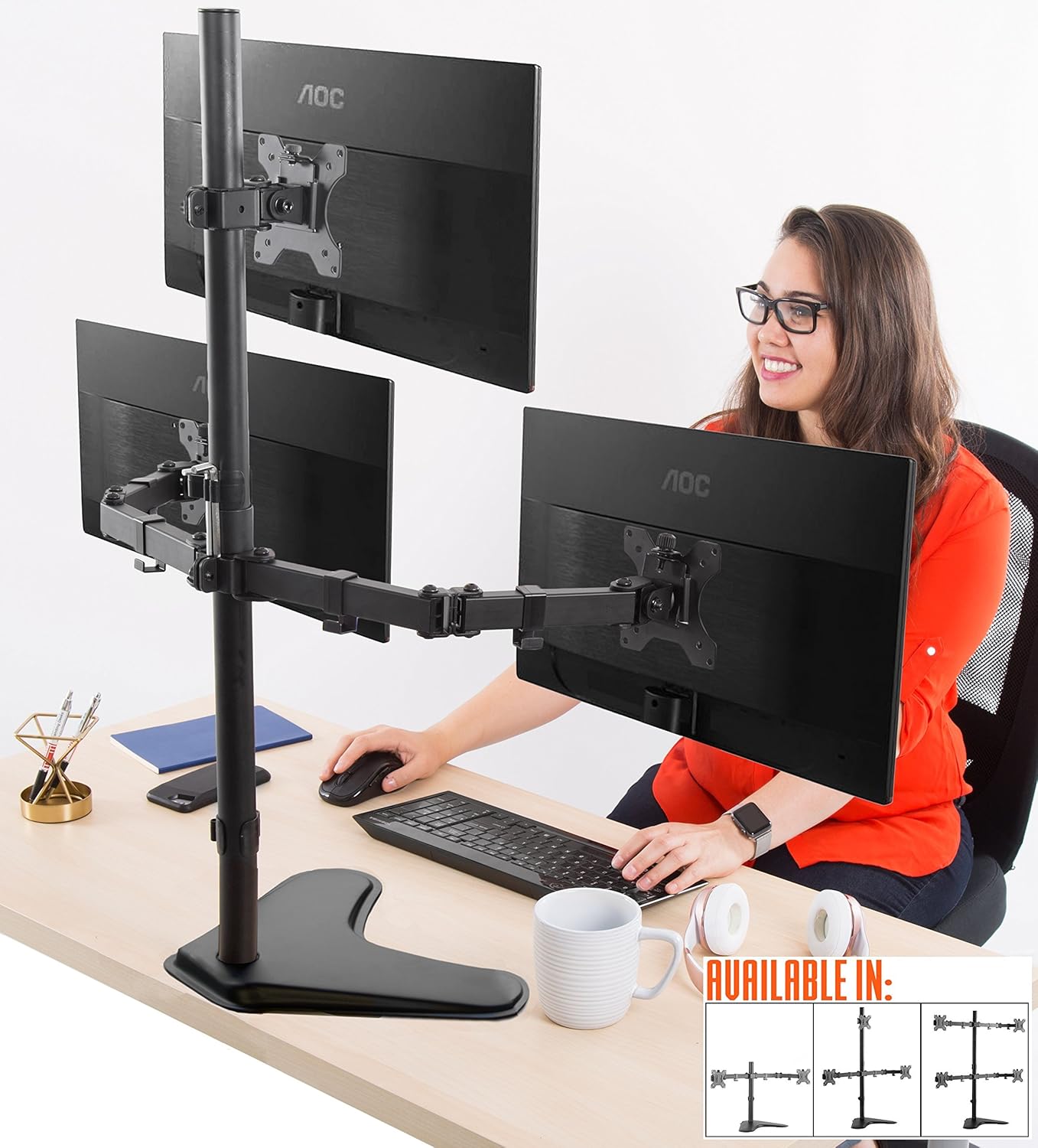 Best multi monitor computer desk