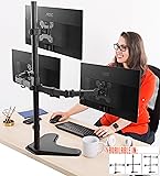 Stand Steady Triple Monitor Desk Stand with
