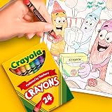 CRAYOLA Crayons Bright Strong Colours 24 Count Pack of 1 Multi view 5