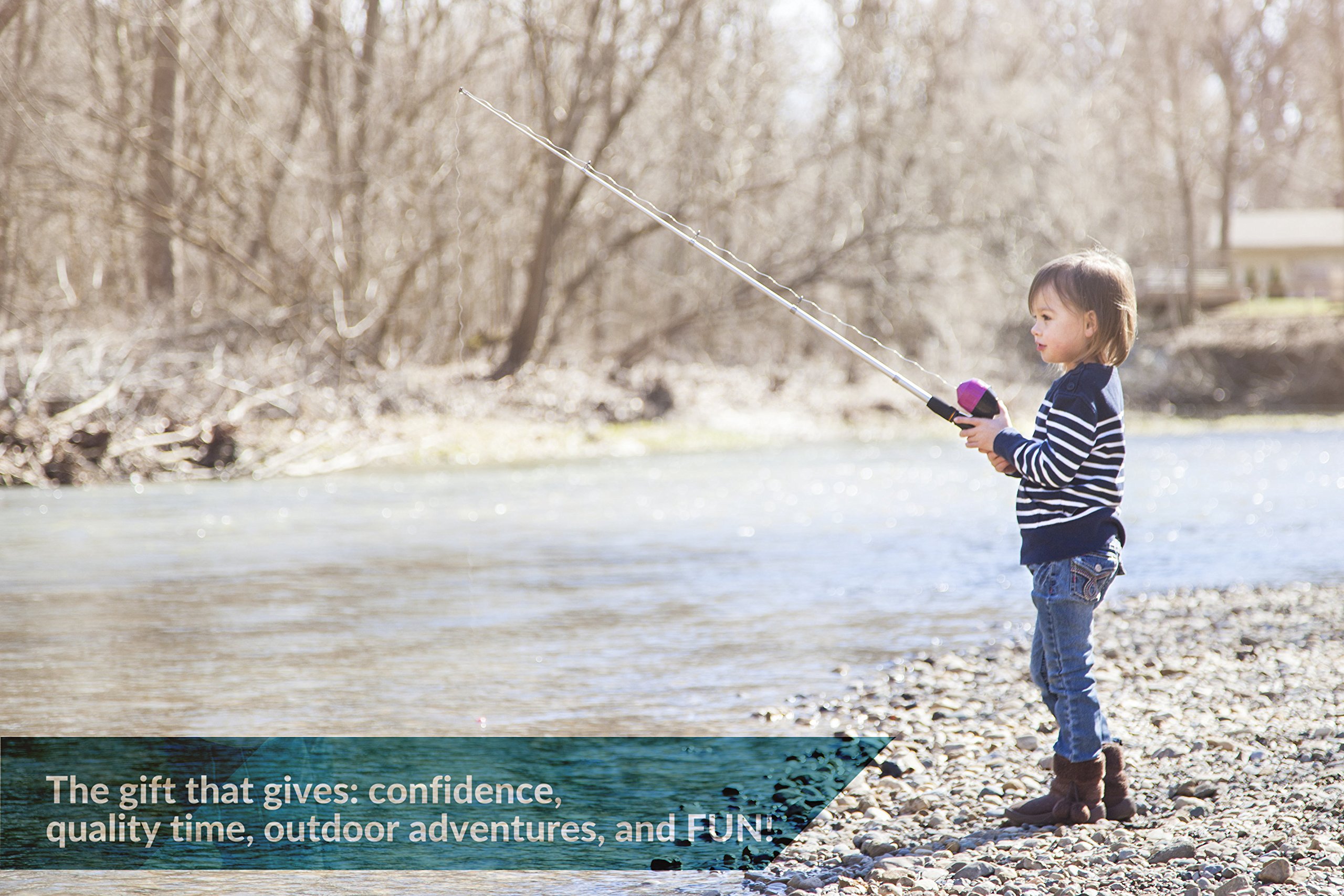 Tightlines Kids Fishing Rod For Girls Buy Online In El Salvador At Desertcart