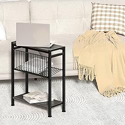 Lifenite Side Table for Small Spaces, Set of 2