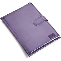 Cole Haan Hand-Stained Patent Leather Kindle DX Sleeve (Fits 9.7" Display, Latest and 2nd Generation Kindles), Tanzanite