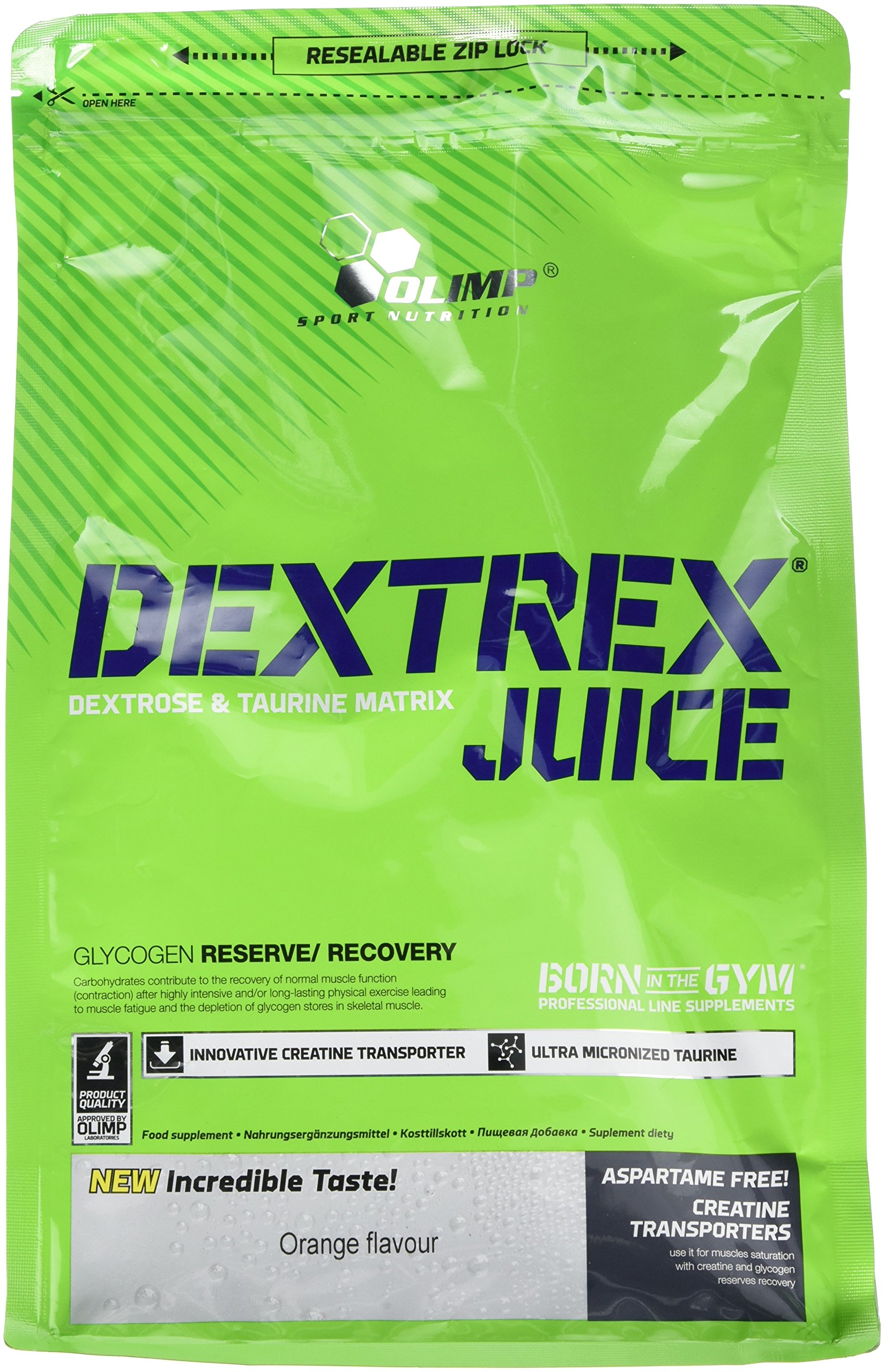 OLIMP SPORT NUTRITION Olimp Labs Dextrex Juice Powder, Orange Flavour, 1 kg