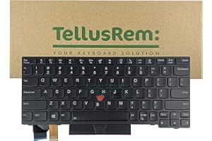 TELLUSREM Replacement US Backlit Keyboard for Lenovo Thinkpad X280 X390 X395