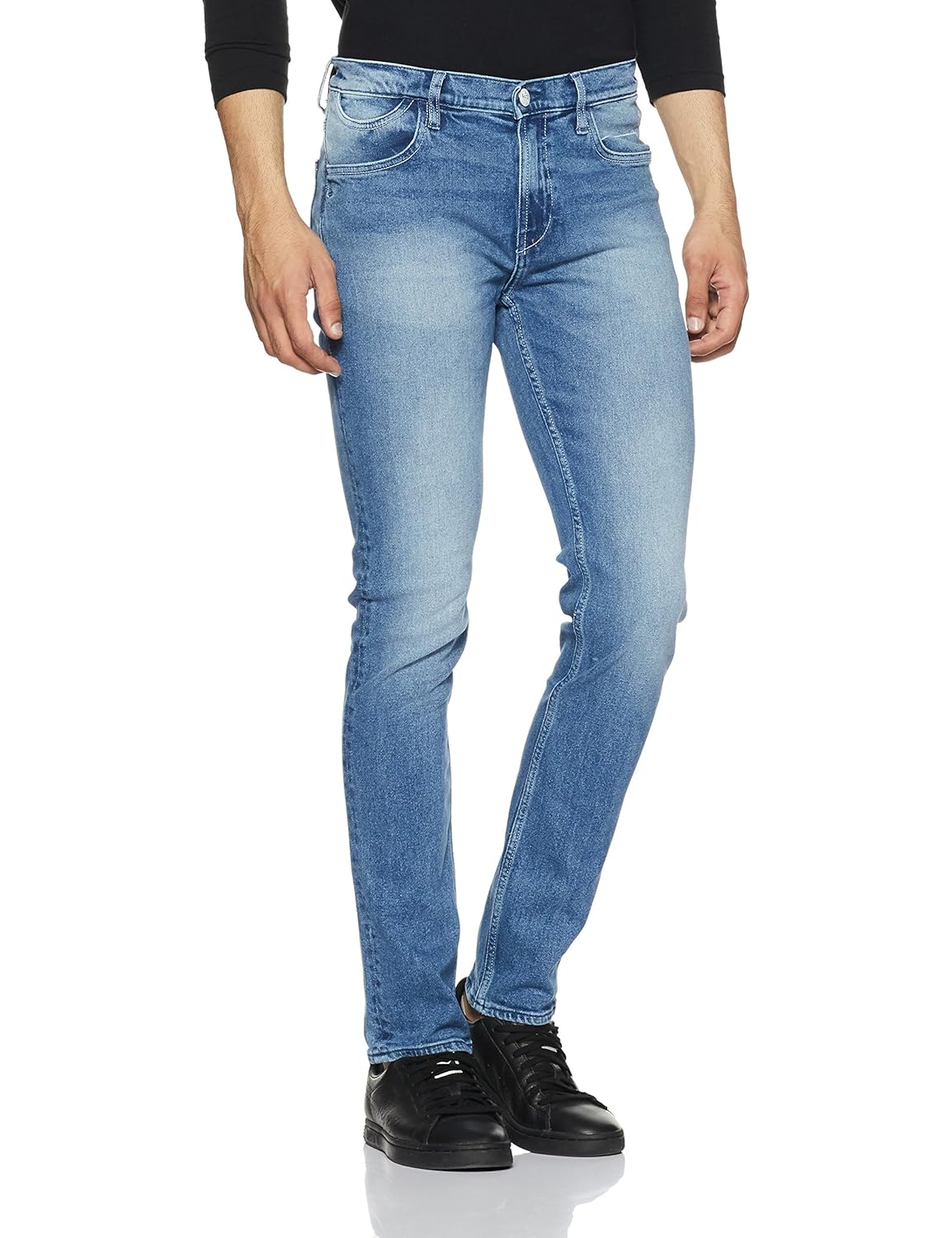 lee men's bruce skinny fit jeans