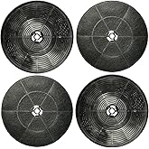 Beaufan 4 ‎WRHF004S2 Carbon Charcoal Filters Compatible with Winflo 30 In. Convertible Under Cabinet Ductless/Stainless Steel Glass Island Range Hood