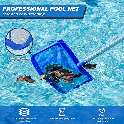 Pool Cleaner With Netr Swimming Pool Cleaning Net Pool Cleaning Net Pool Nets For Cleaning ...