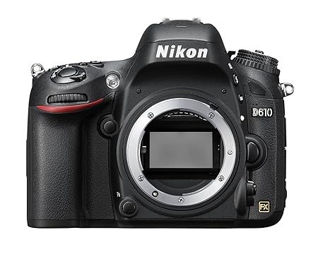 Nikon D610 - Cámara réflex Digital de 24.3 MP (Pantalla de 3.2 ...